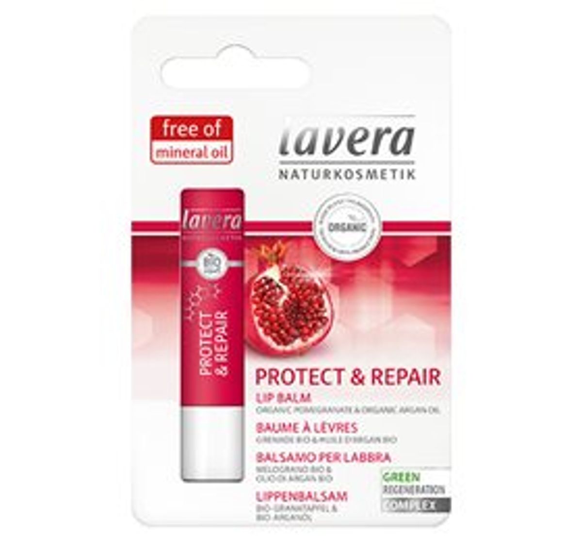 Lavera Lip balm protect & repair &bull; 4g.