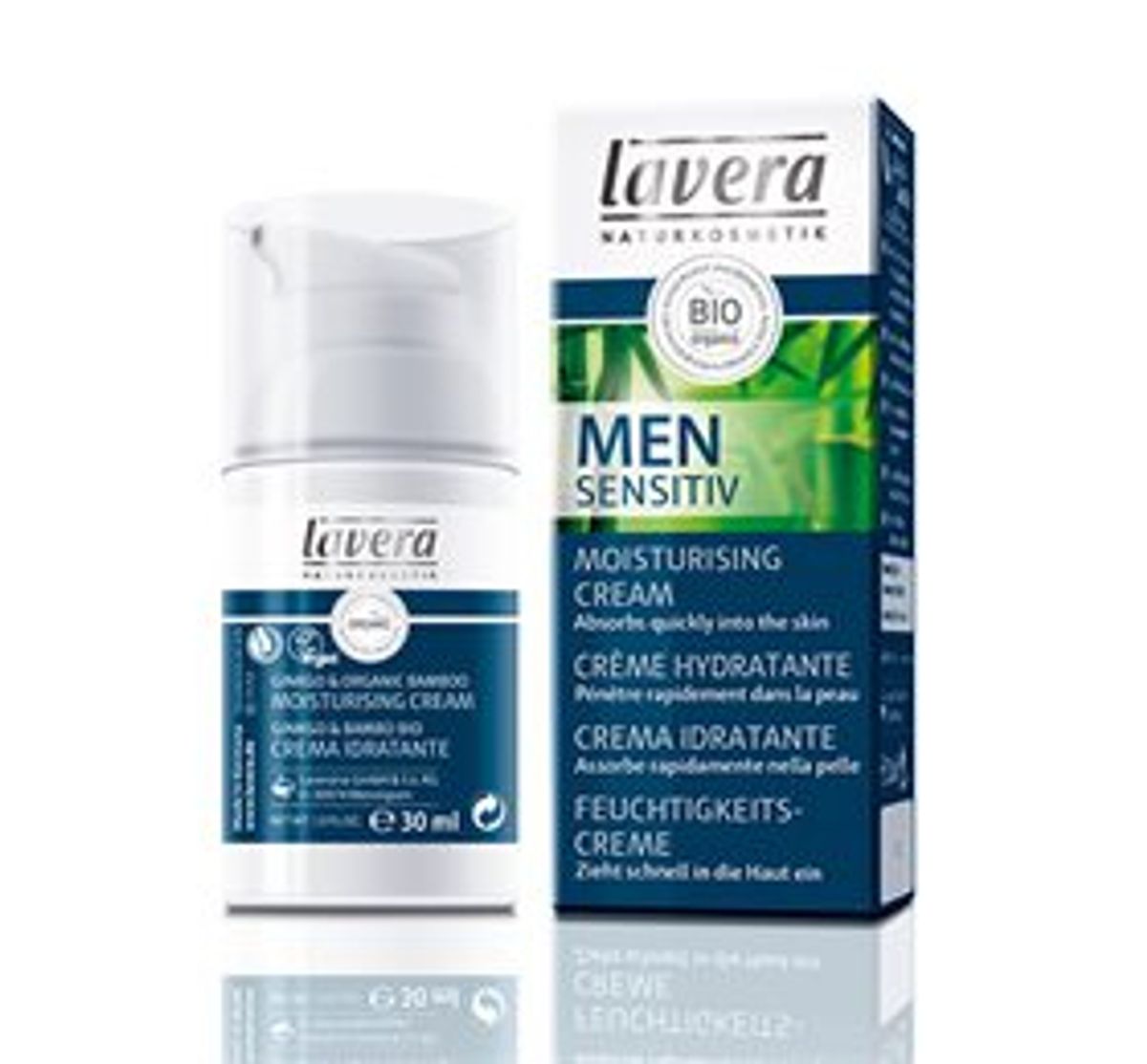 Lavera Moisturising Cream Men Sensitive 30 ml.