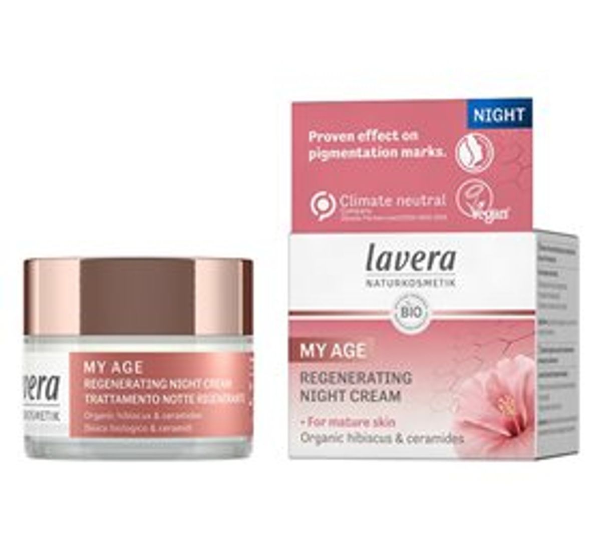 Lavera MY AGE Firming Night Cream - 50 ml.