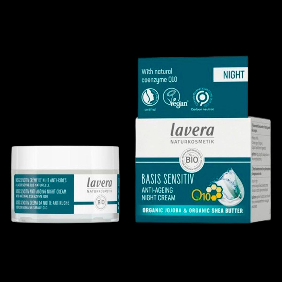 Lavera Night Cream Q10 Anti-Age Sensitive (50 ml)