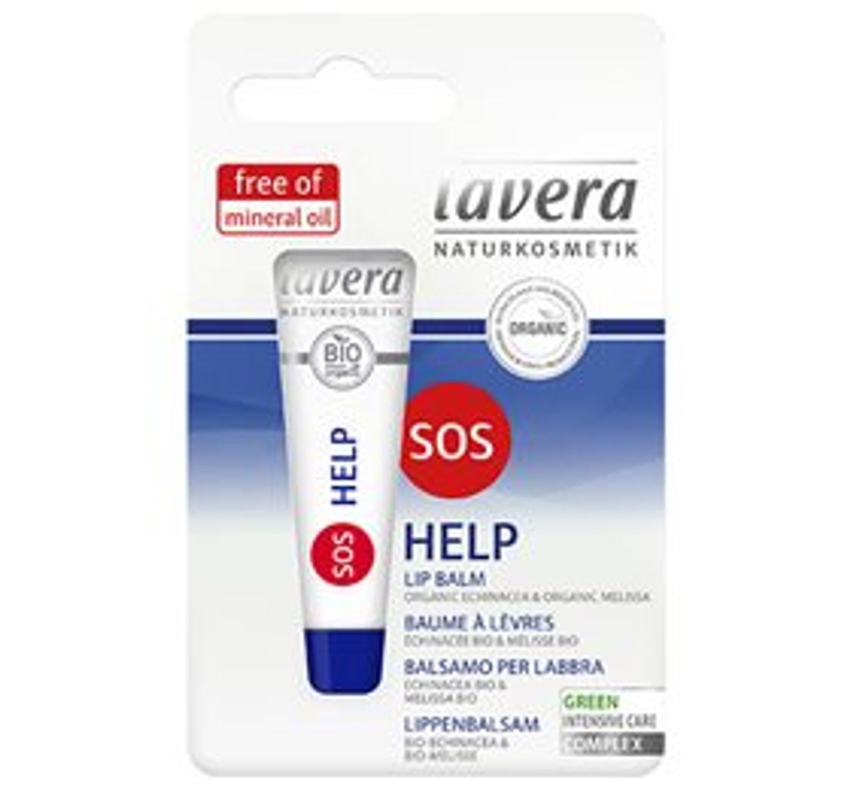 Lavera SOS Help Lip Balm &bull; 8 ml.