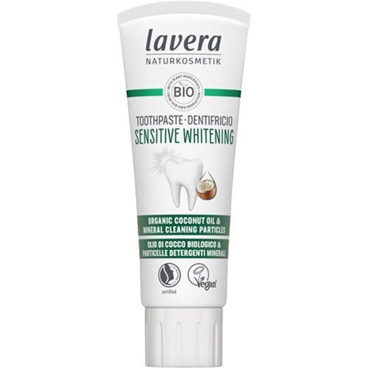 Lavera Toothpaste Whitening - 75 ml.