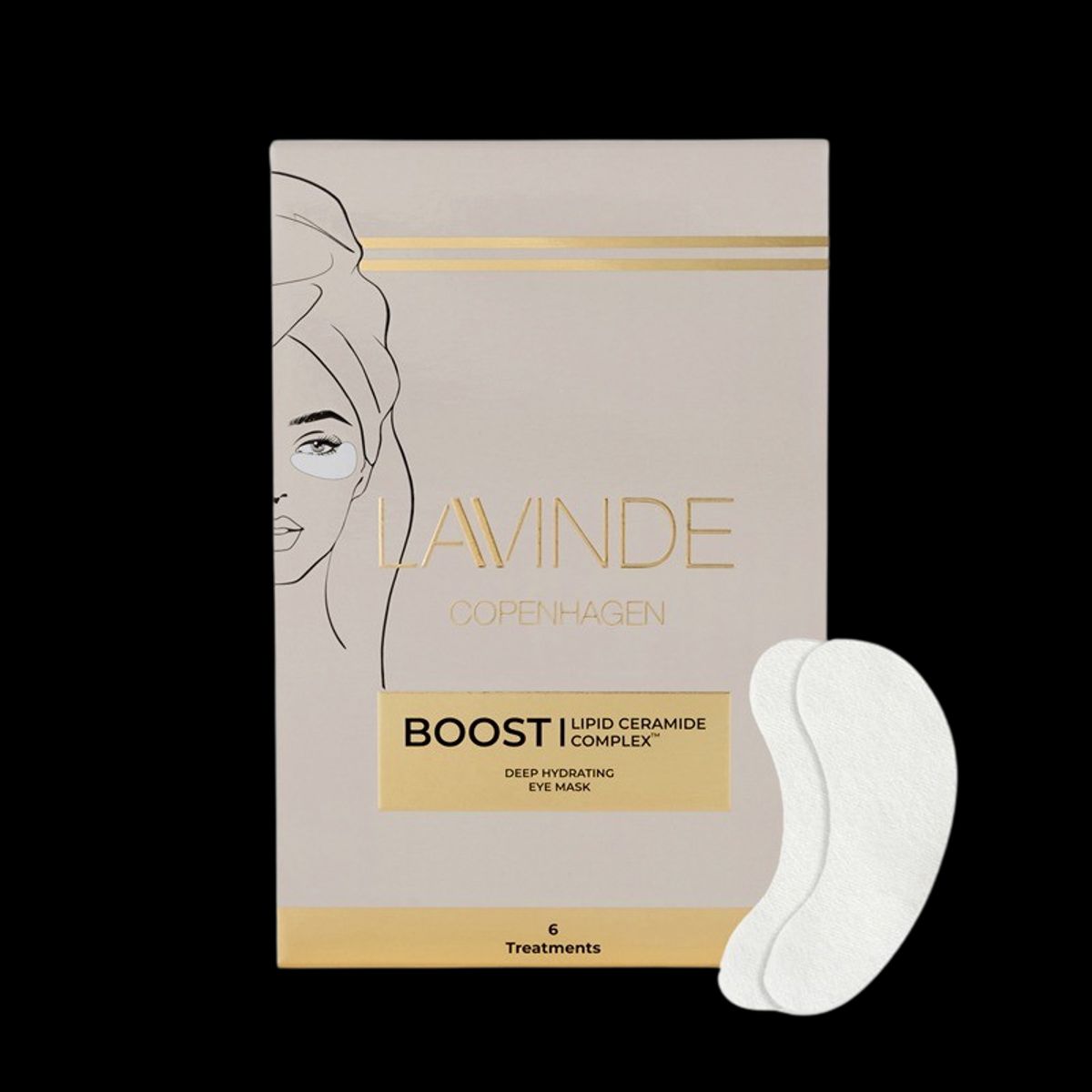 Lavinde Copenhagen Boost Deep Hydrating Eye Mask (6 sæt)