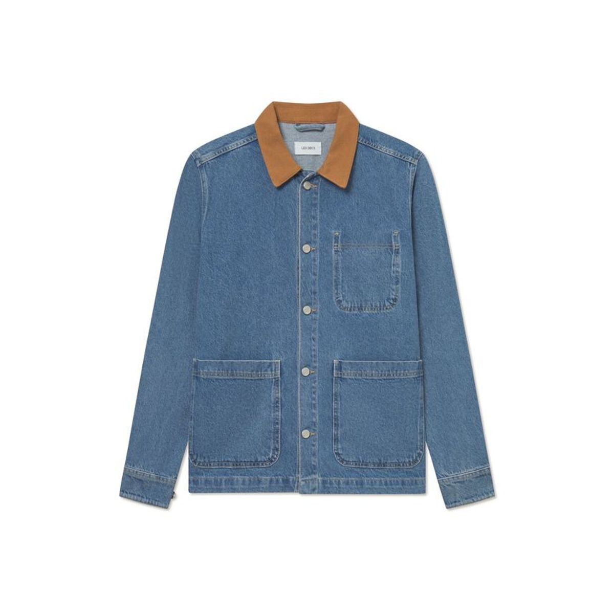 Layton Washed Denim Overshirt 2.0