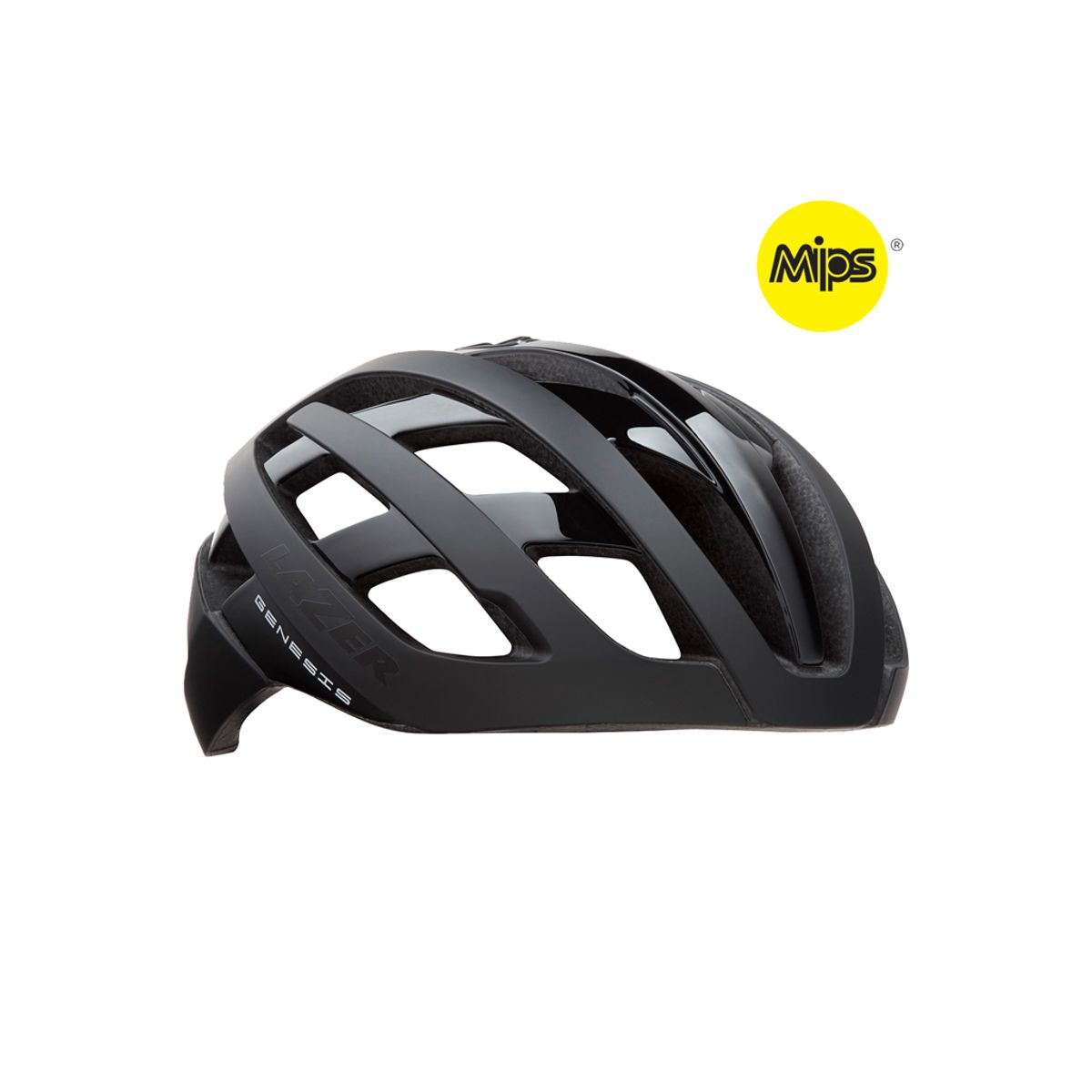 Lazer Genesis MIPS - Cykelhjelm Road - Str. 52-56 cm - Sort