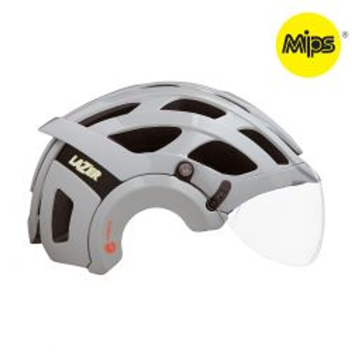 Lazer hjelm Anverz NTA MIPS Slate grå M 55-59cm led - Cykelhjelm