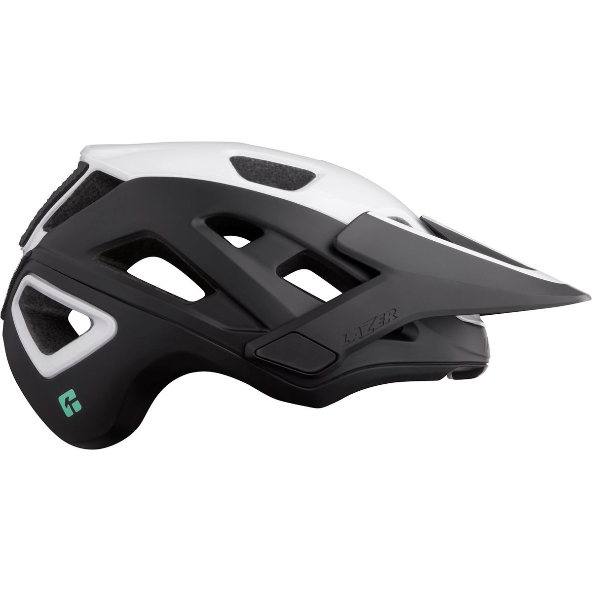 Lazer Jackal Kineticore cykelhjelm - Sort/Hvid