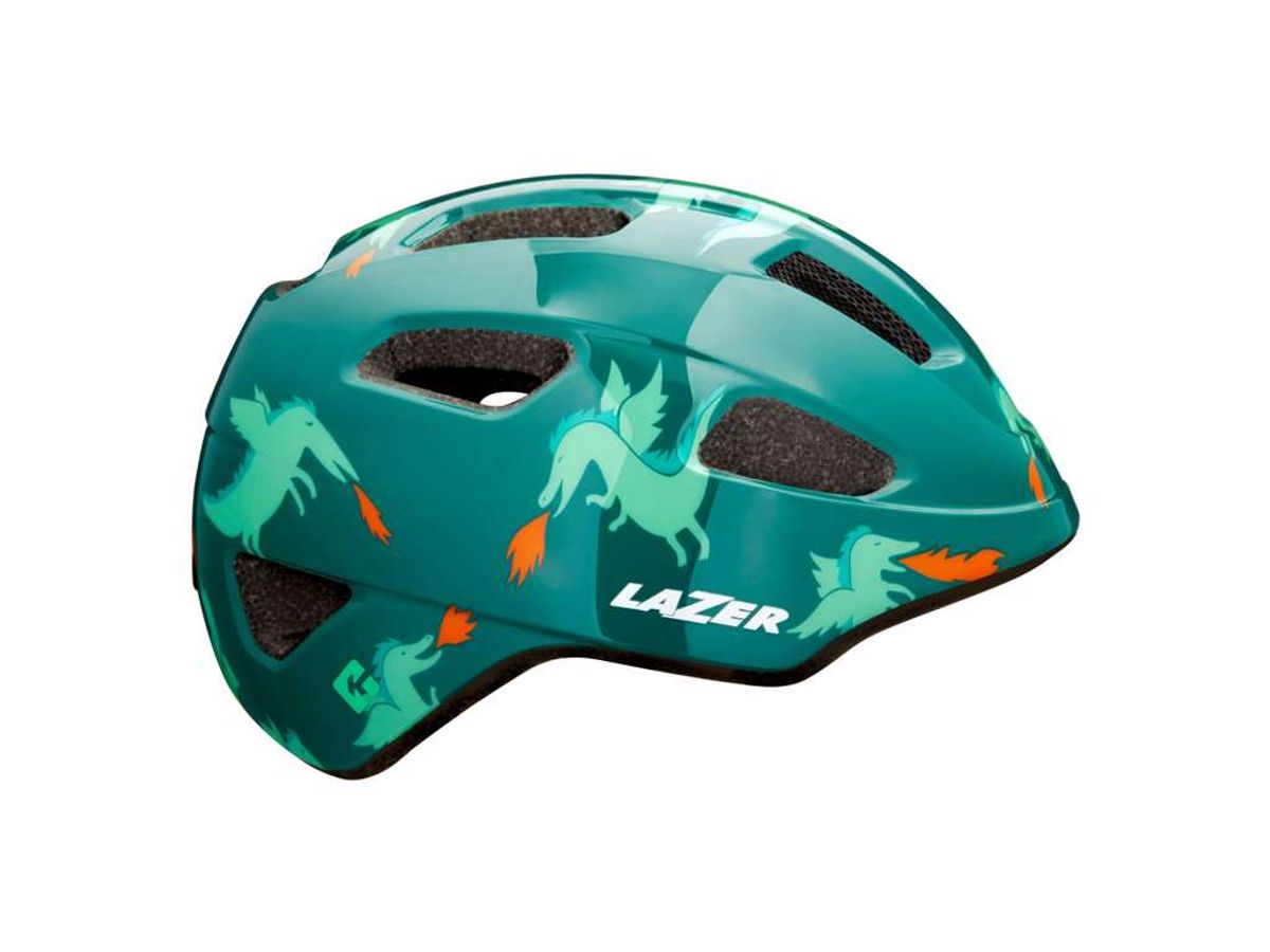 Lazer Nutz KinetiCore - Cykelhjelm junior - Str. 50-56 cm - Dragons