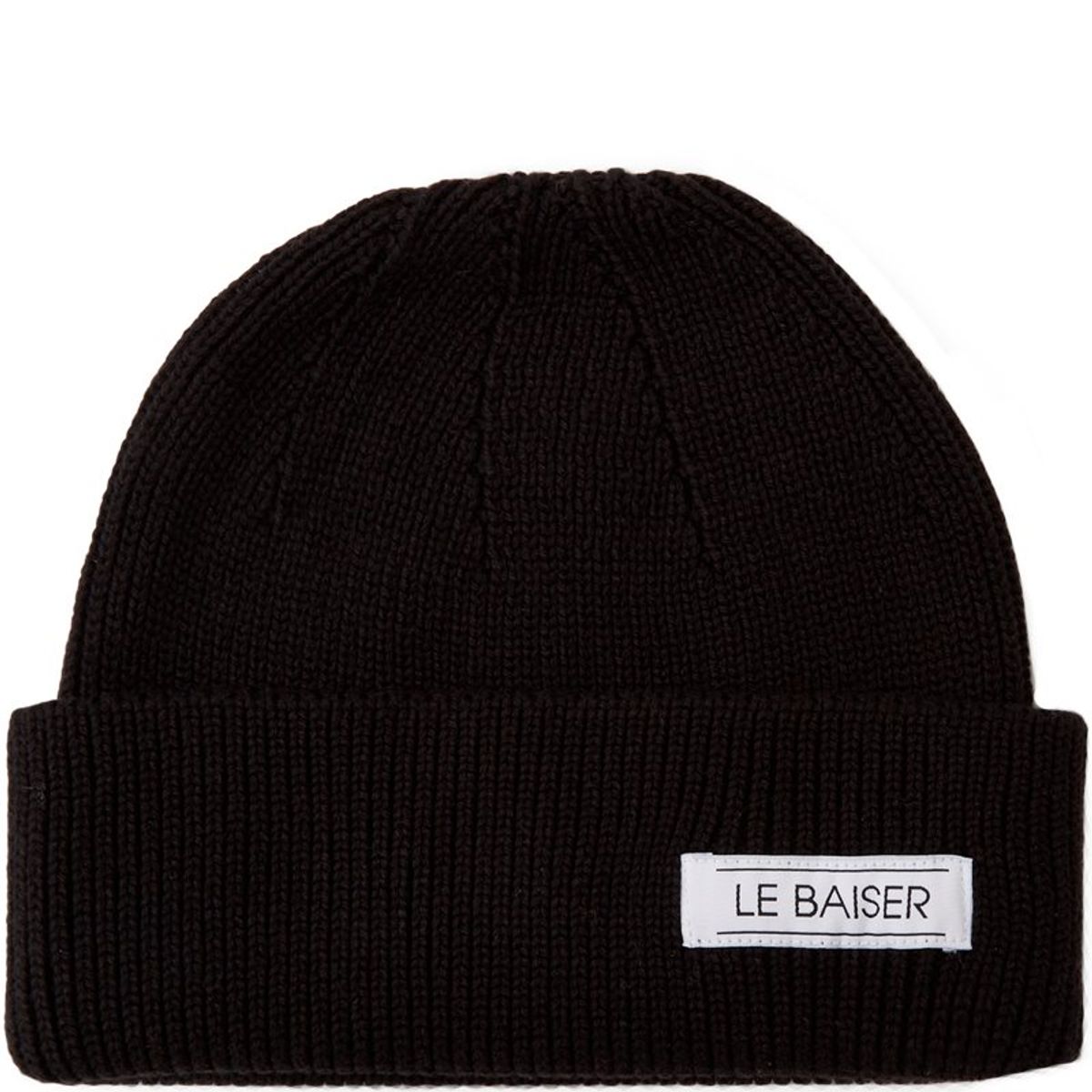 Le Baiser Beanie Black