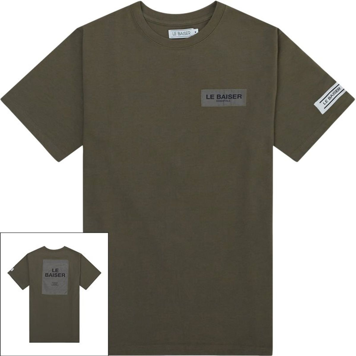 Le Baiser Triophe T-shirt Olive