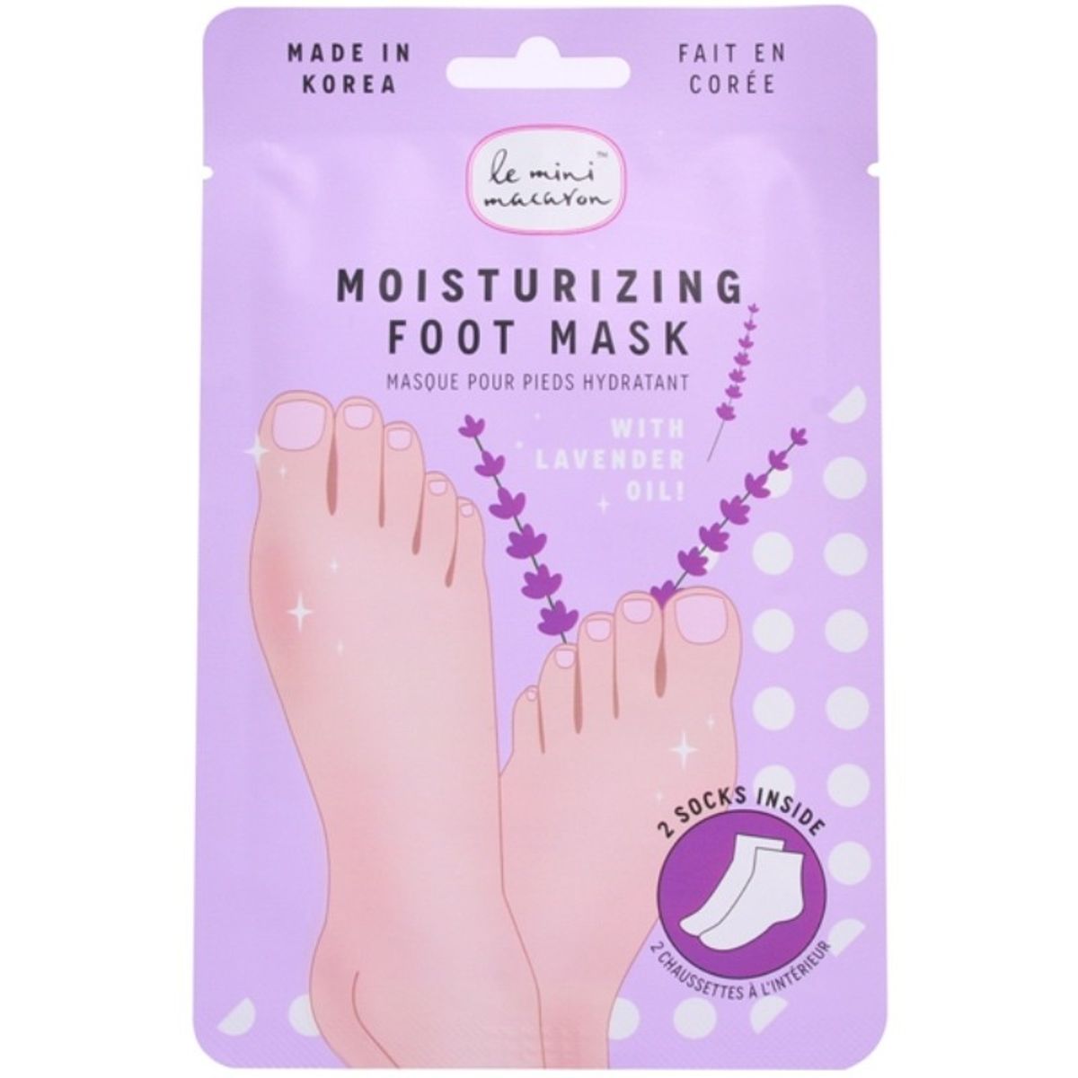 Le Mini Macaron Moisturizing Foot Mask