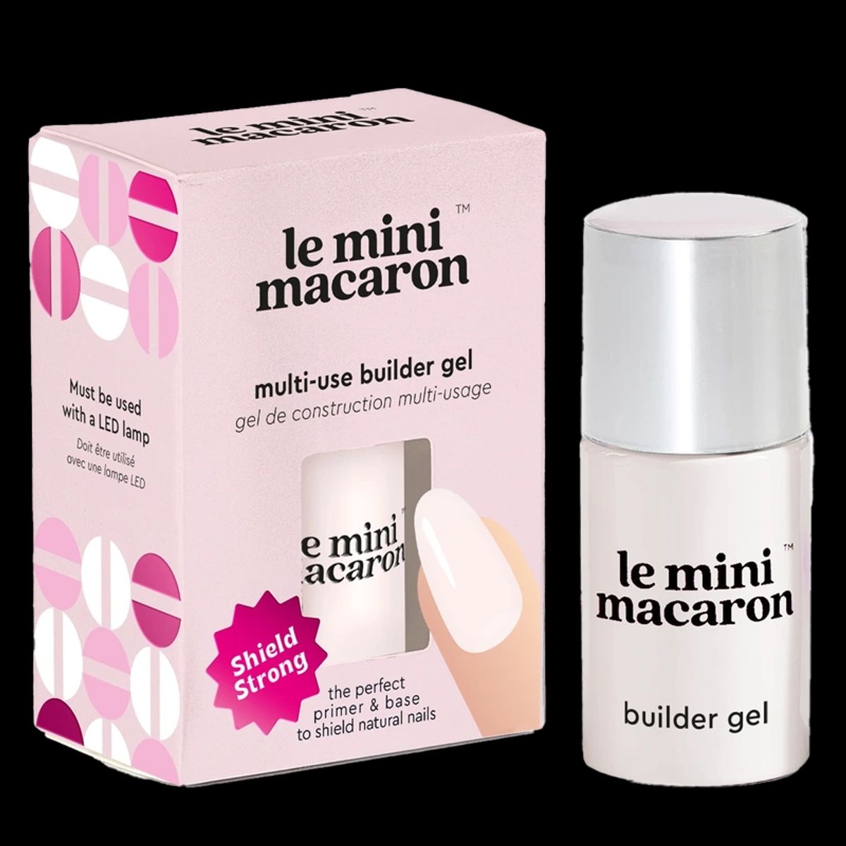 Le Mini Macaron Multi-use Builder Gel 8,5 ml - Meringue