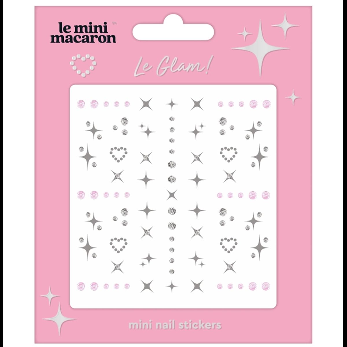 Le Mini Macaron Nail Art Stickers - Le Glam