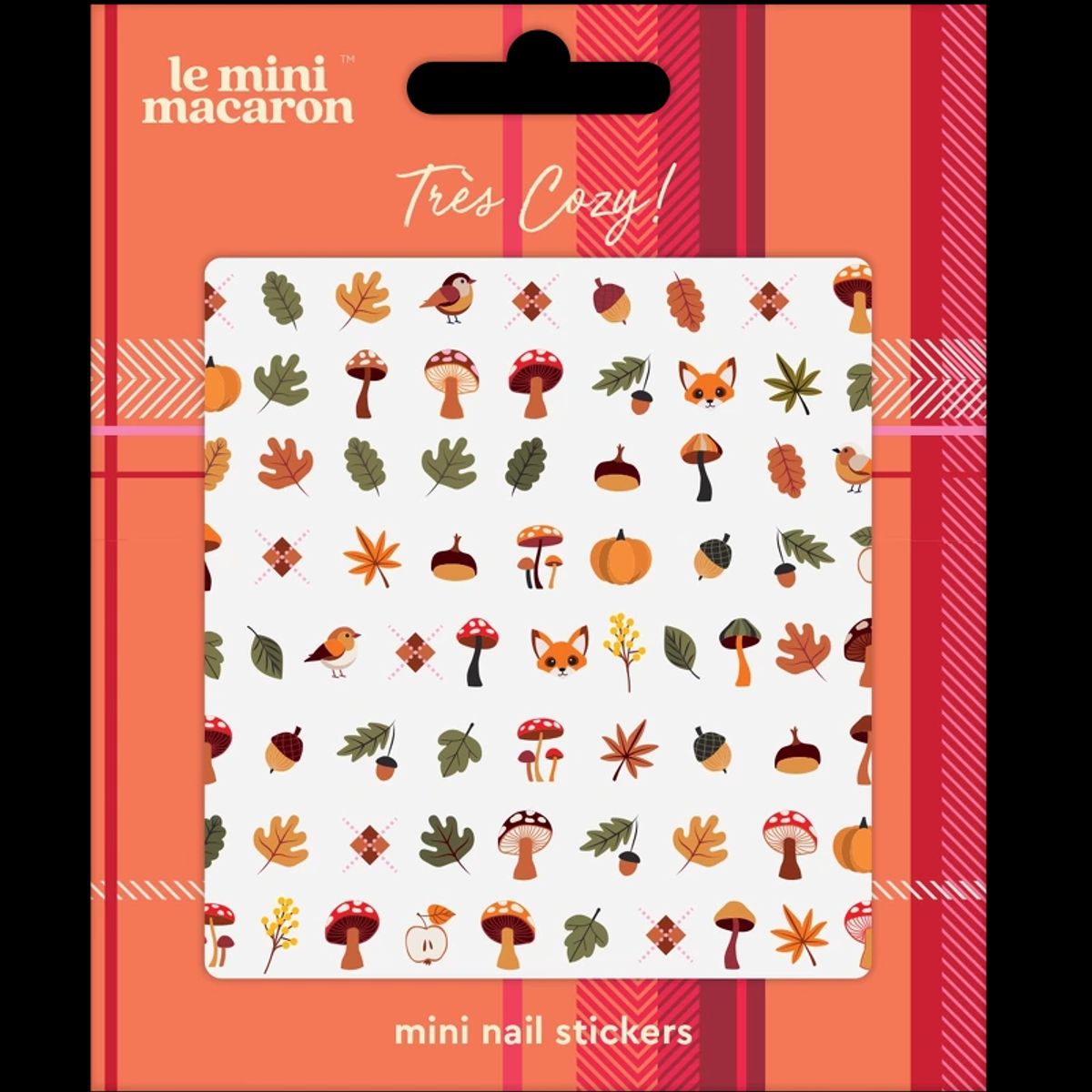 Le Mini Macaron Nail Art Stickers - Tres Cozy