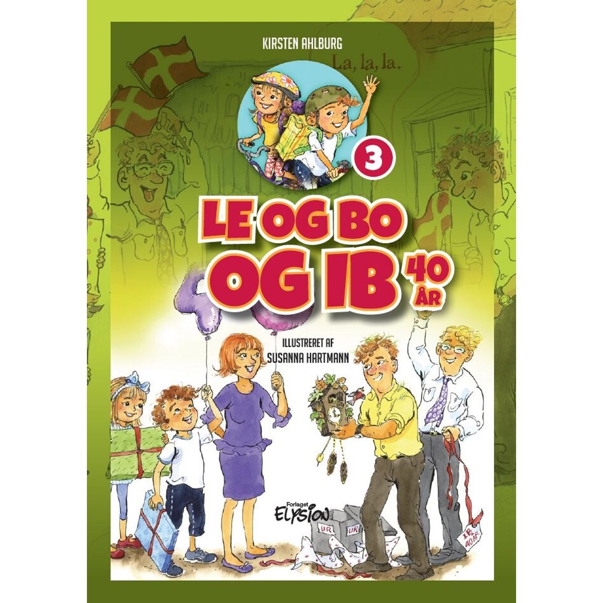 Le Og Bo Og Ib 40 år - Kirsten Ahlburg - Bog