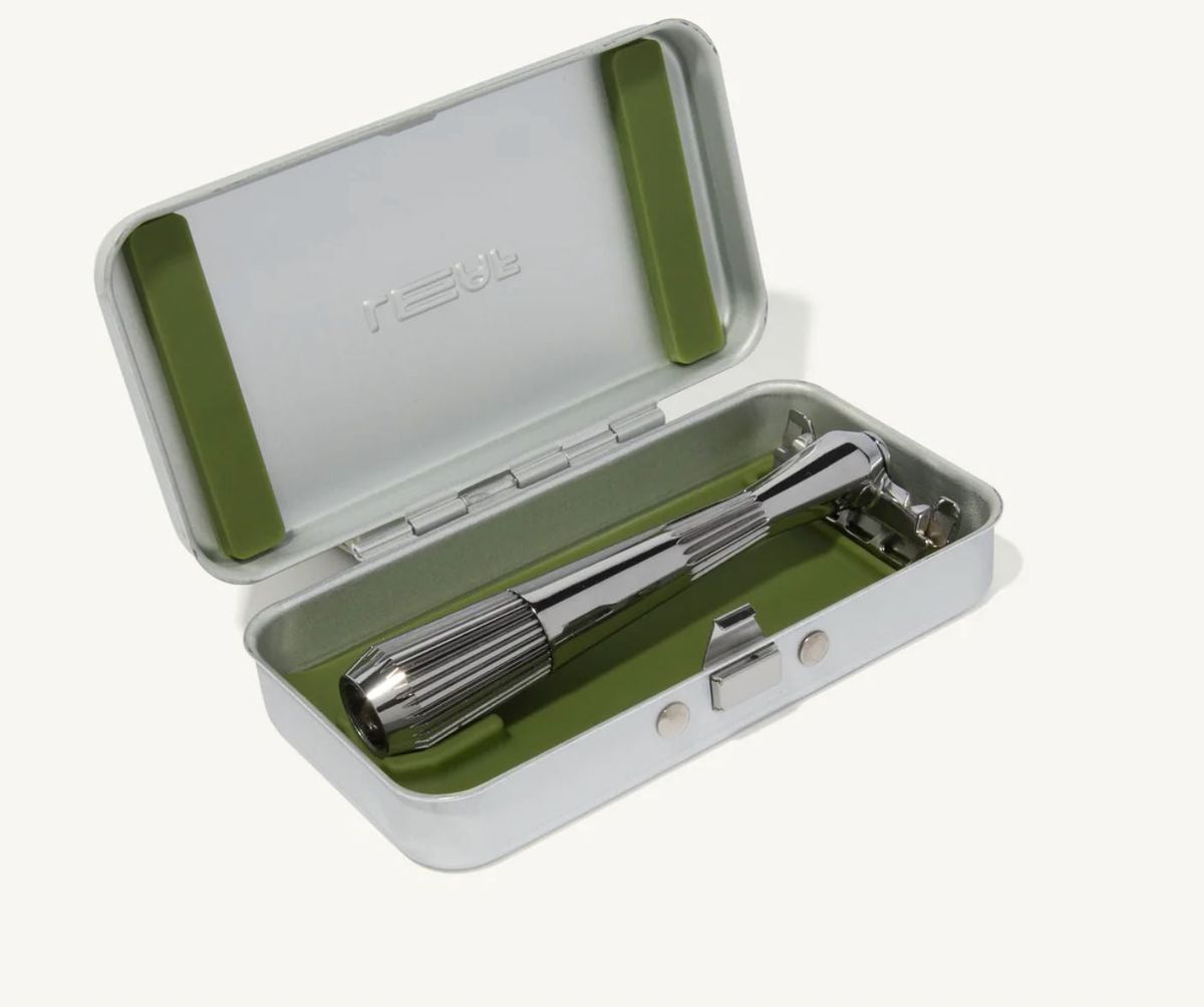 Leaf Shave-Single Edge - Travel Case