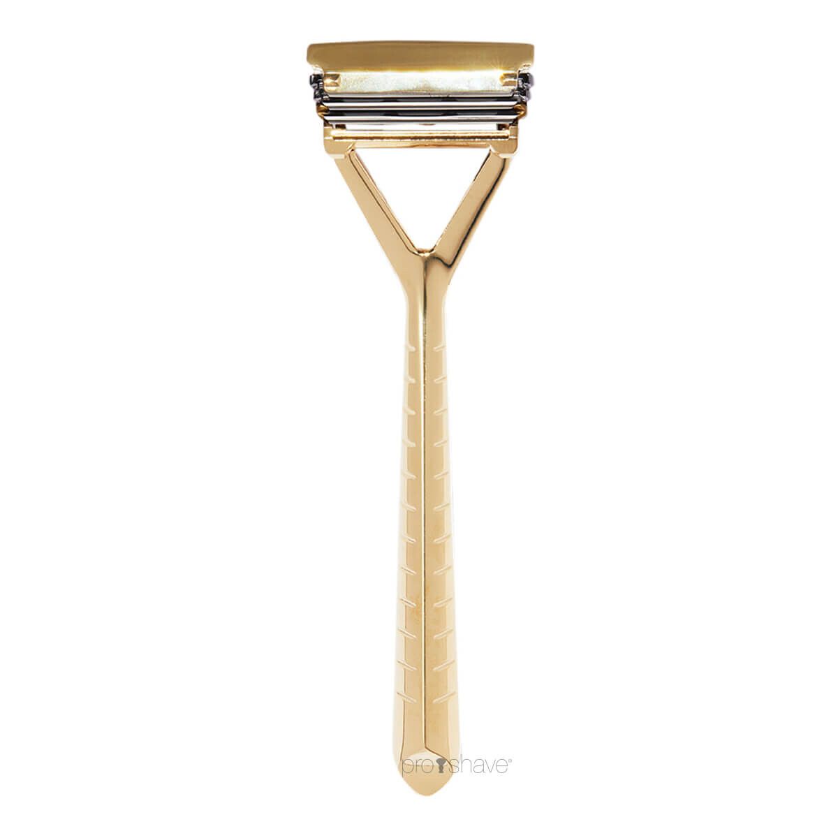 Leaf Shave Skraber, The Leaf Razor, Gold