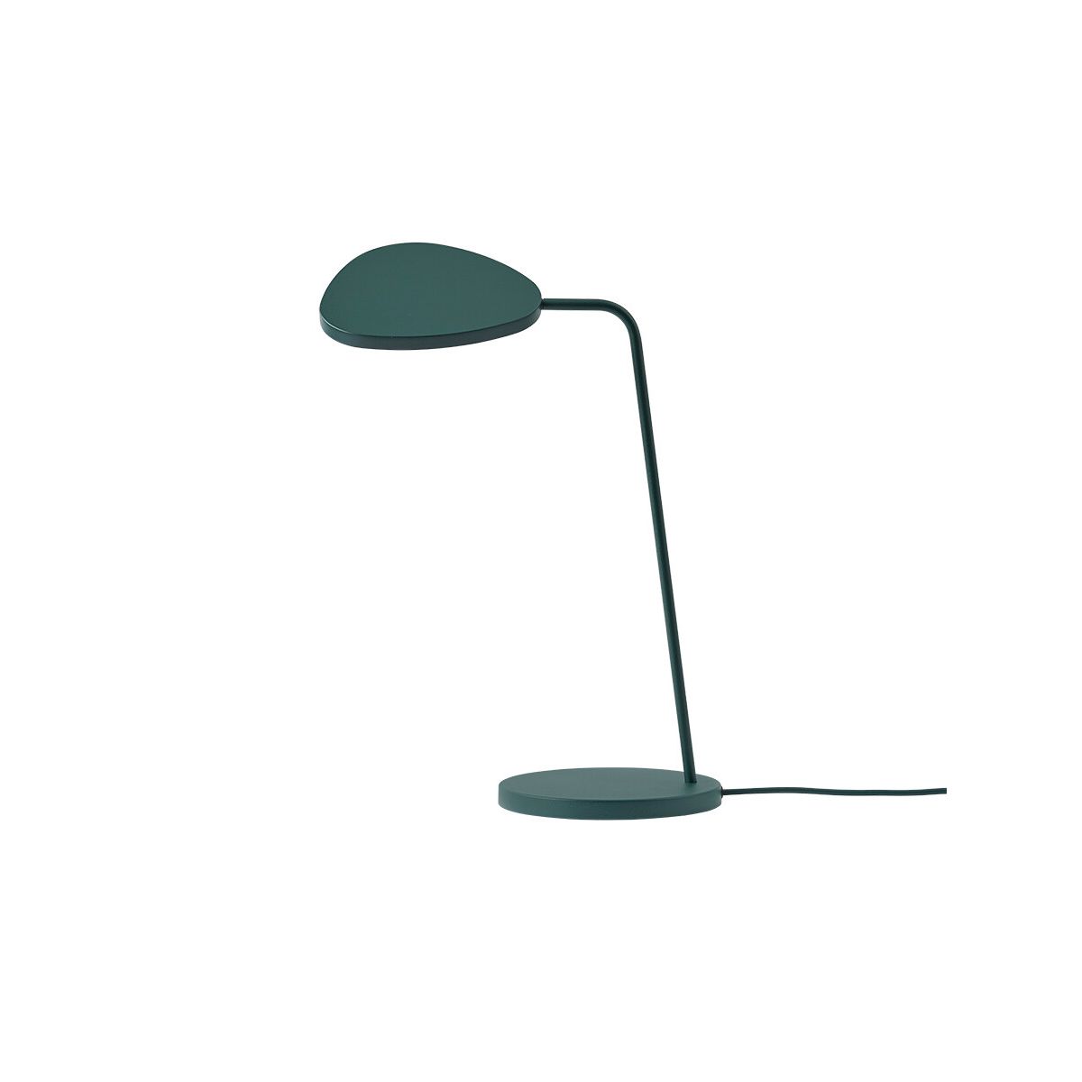 Leaf Table Lamp fra Muuto (Dark green)