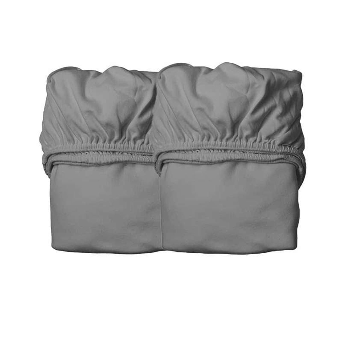 Leander Lagen 60x115 cm til juniorseng - Organic - 2 pk - Cool Grey