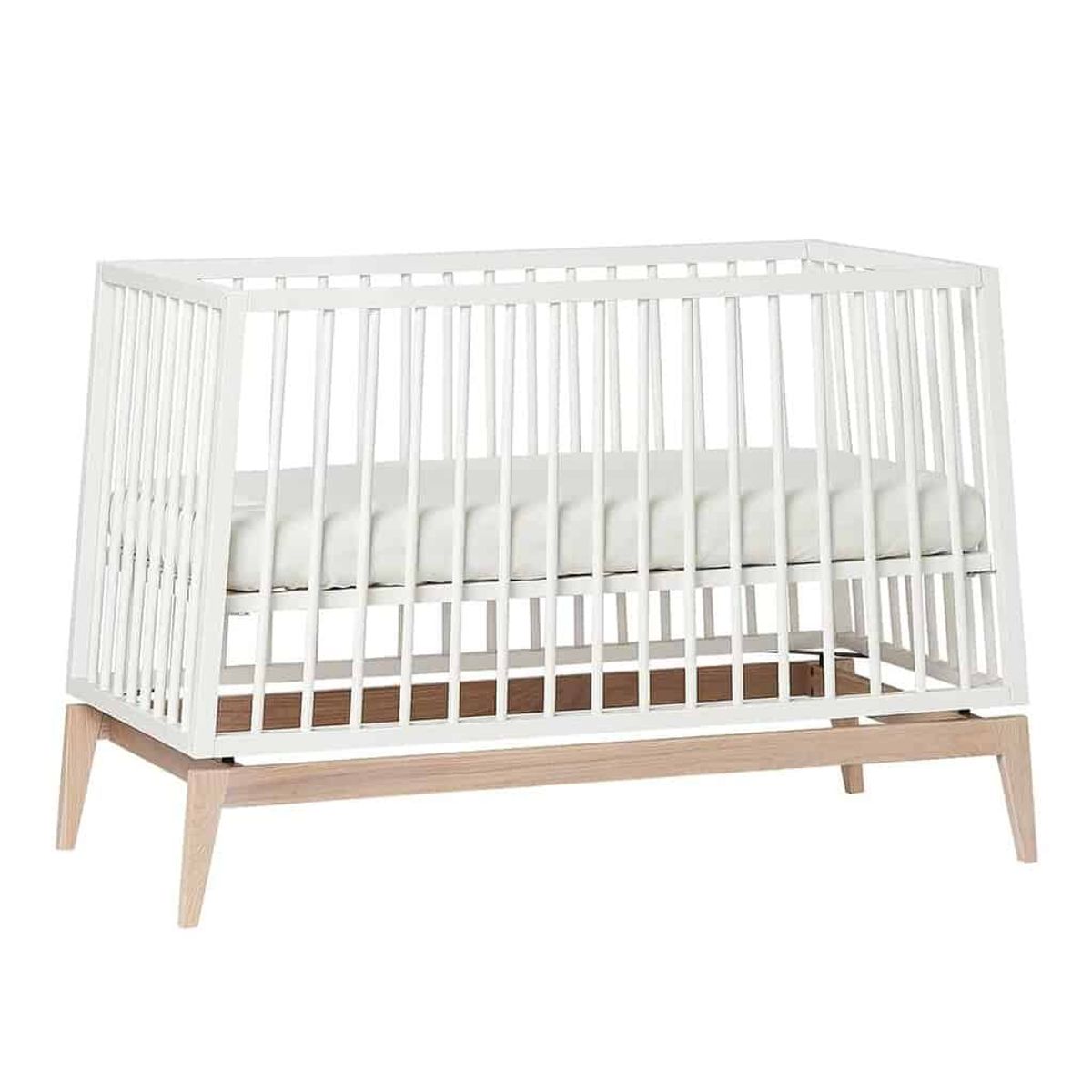 Leander Lunaâ¢ Babyseng - 120x60 cm - Hvid eg