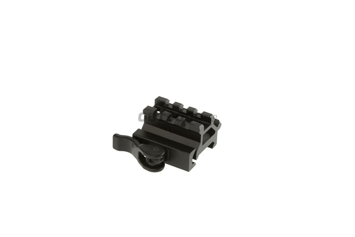 Leapers QD Angle Mount Double Rail 3-Slot