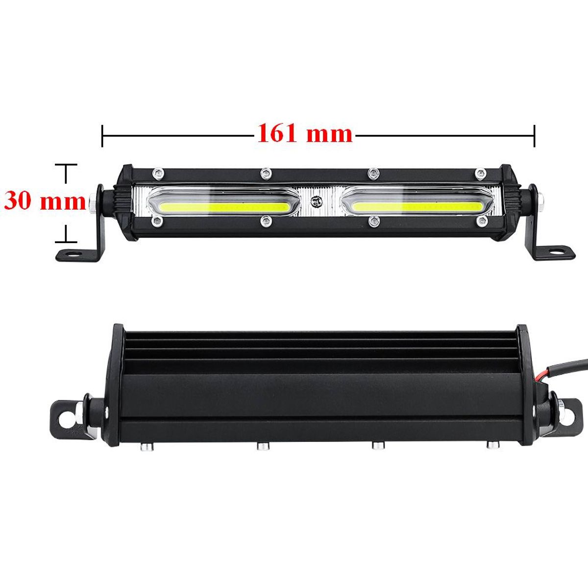 LED COB køretøjs projektør 36 watt 12/24 volt - Dinled - Køretøjs projektører