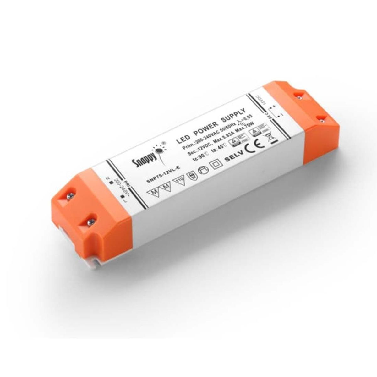 LED Driver 24V - Snappy Driver - Transformer - 0-75W - 3,13A