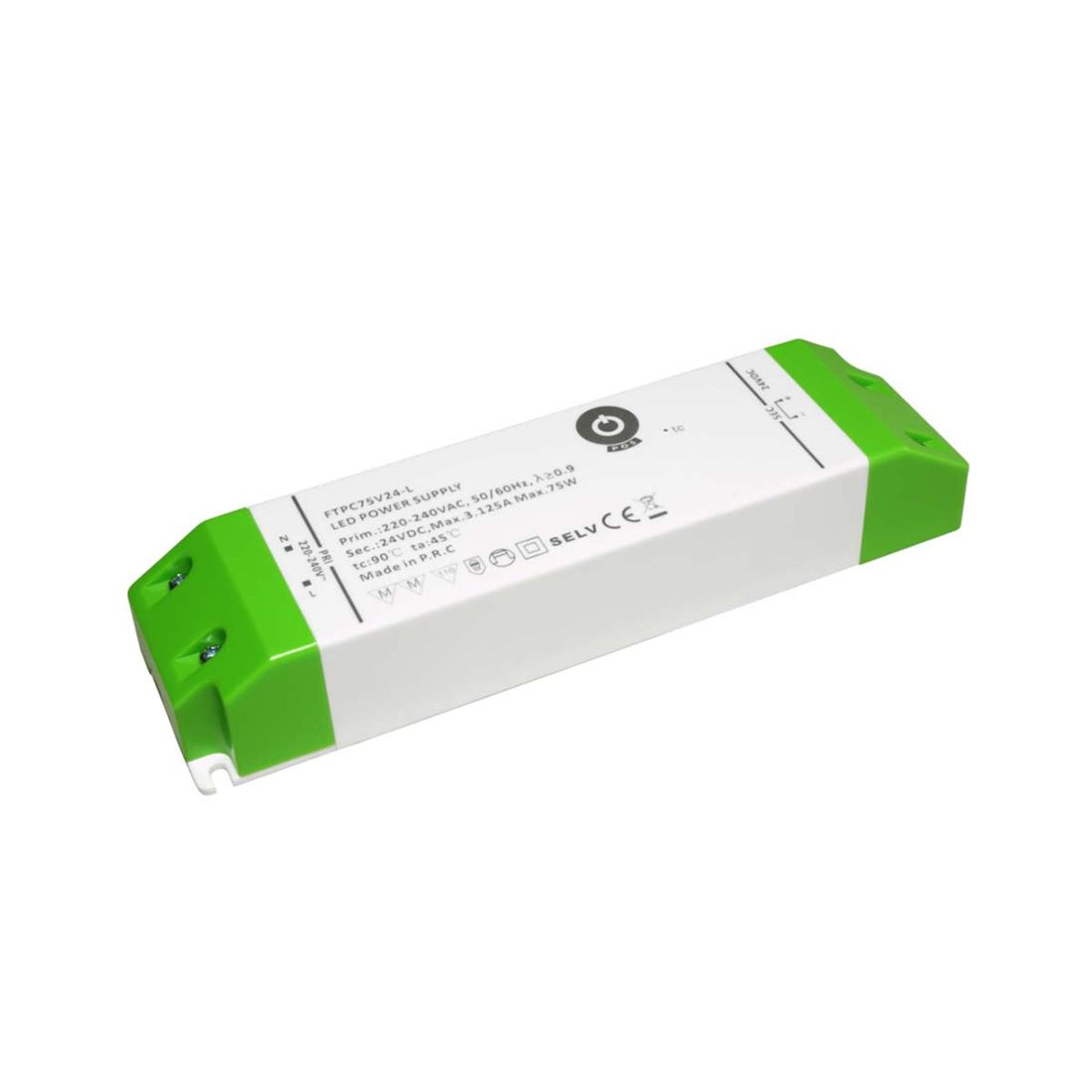 LED Driver 24V / Transformer - 0-75W - 3,125A