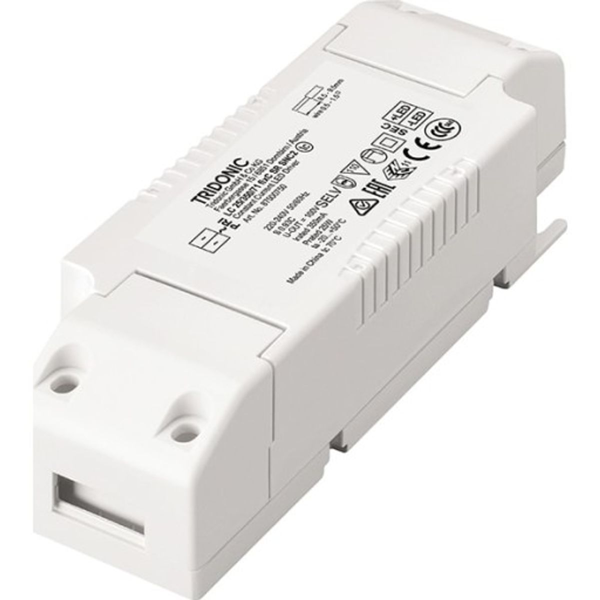 LED Driver LC 25/350/71 fixC SR SNC2, konstant strøm