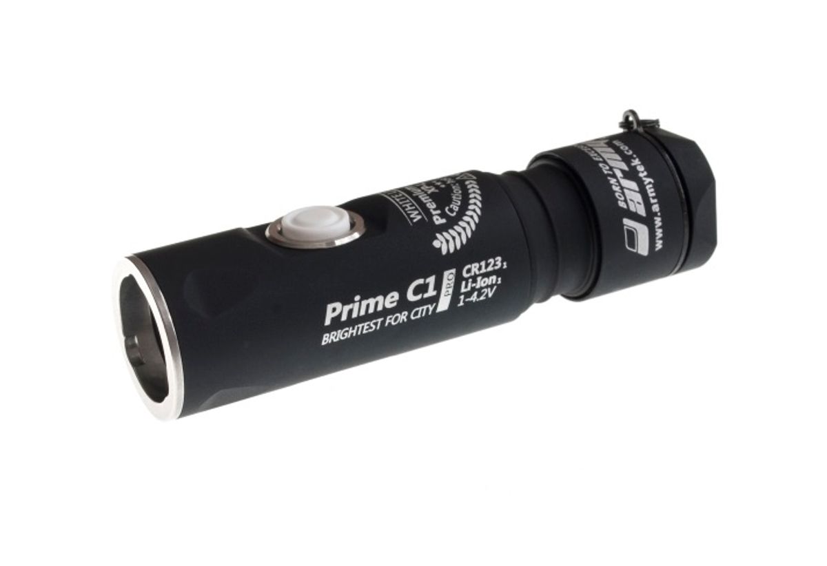 LED Lommelygte, Alu, 650LM, Armytek Prime C1 Pro Silver / XP-L