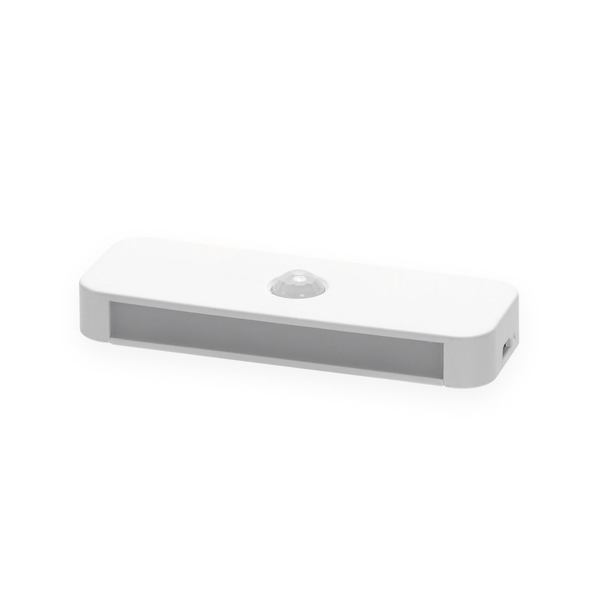 LED Natlys med PIR-Sensor, 0.5W, 3000K - Aflangt, USB-Opladning, Magnetisk Absorption, Tænd/Sluk Funktion - Kulør : Varm