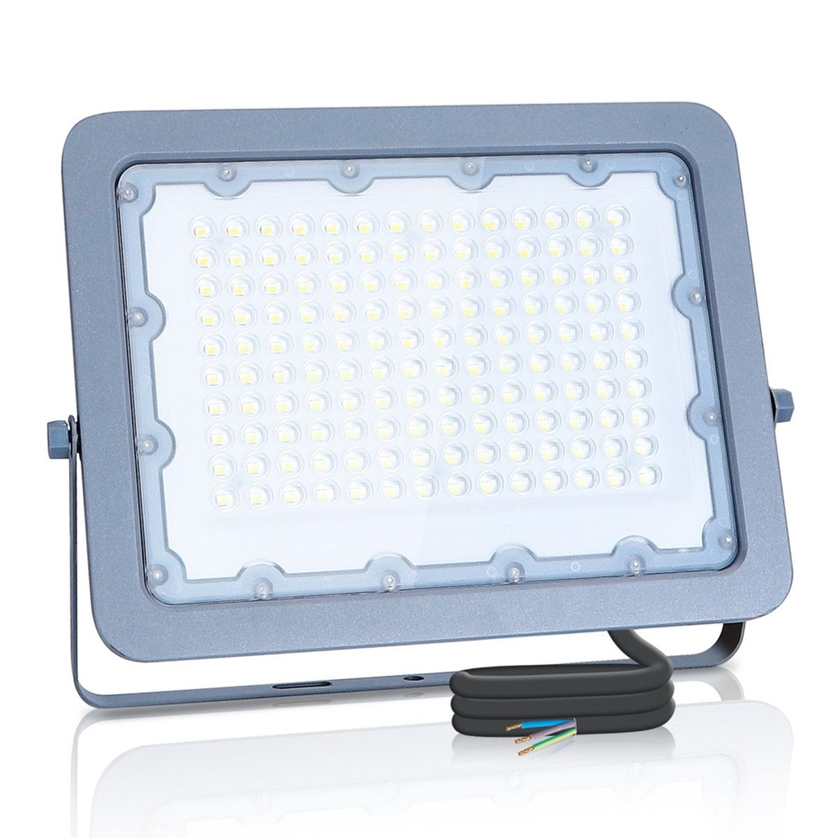 LED Projektør 100W - 4000K SMD IP65, 90° - Kulør : Neutral