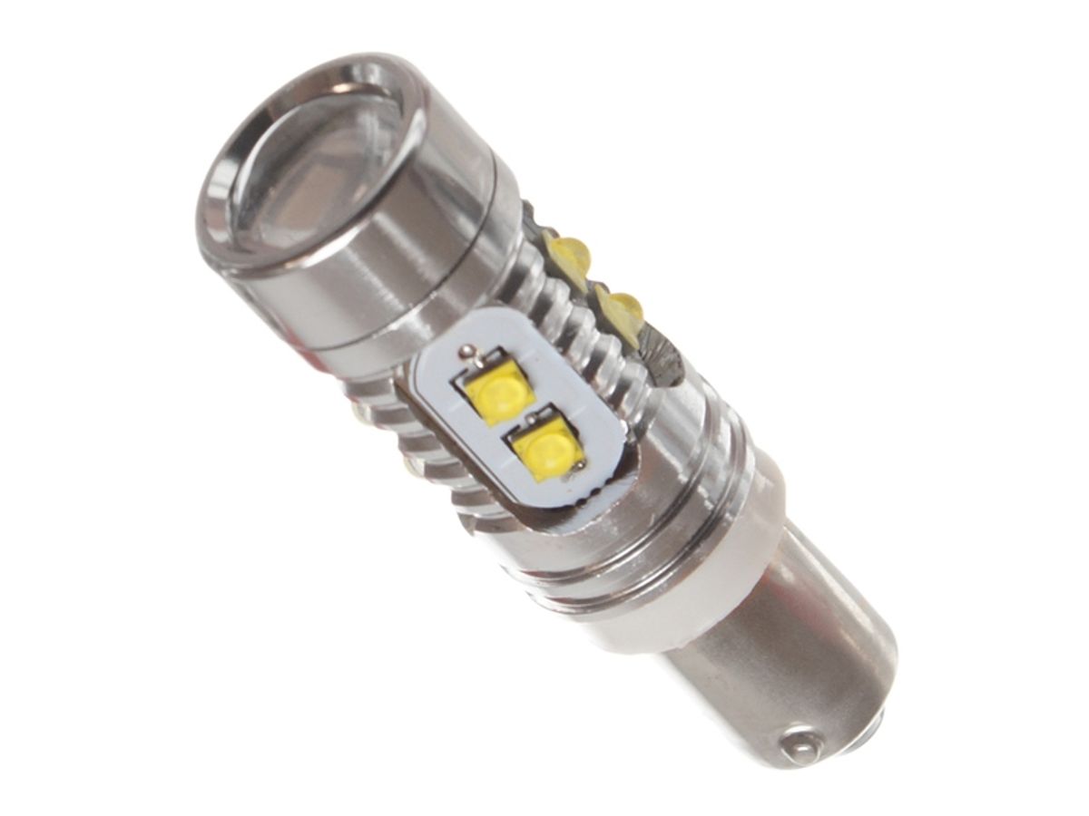 LED pære 50W CREE LED 10-30V - BAY9S H21W Canbus - Xenon hvid 6000K