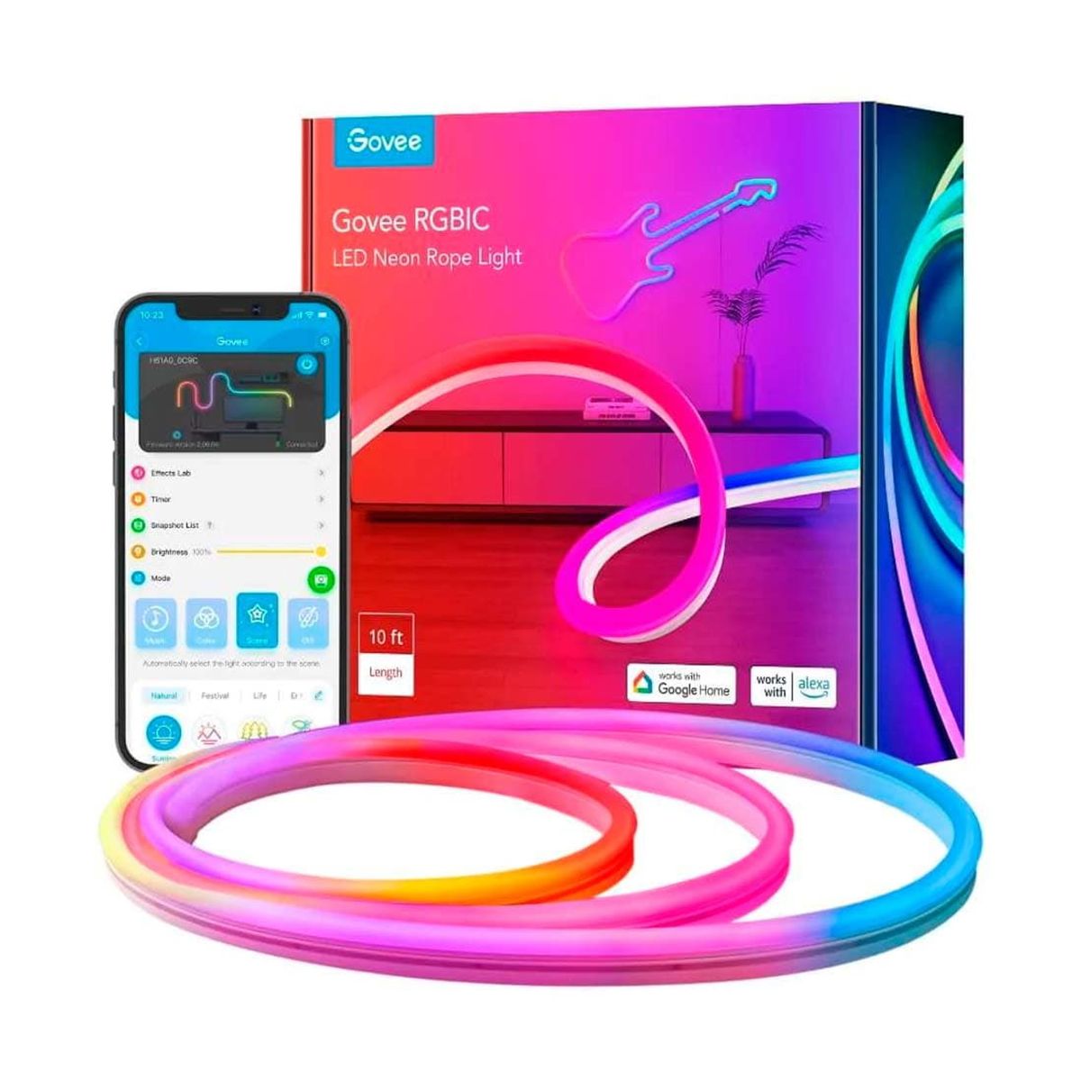 LED Strip Neon - Govee - WiFi - Bluetooth - RGB IC - Neonlys - Smart Home