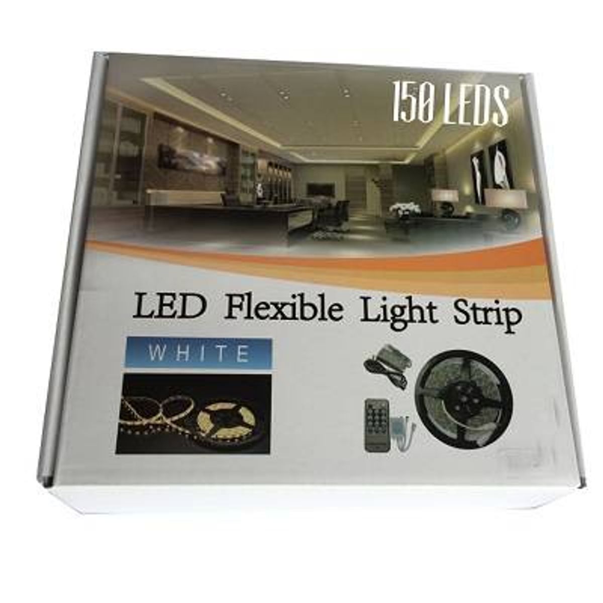 LED strips i varm hvid - 5 meter - Easylight.dk