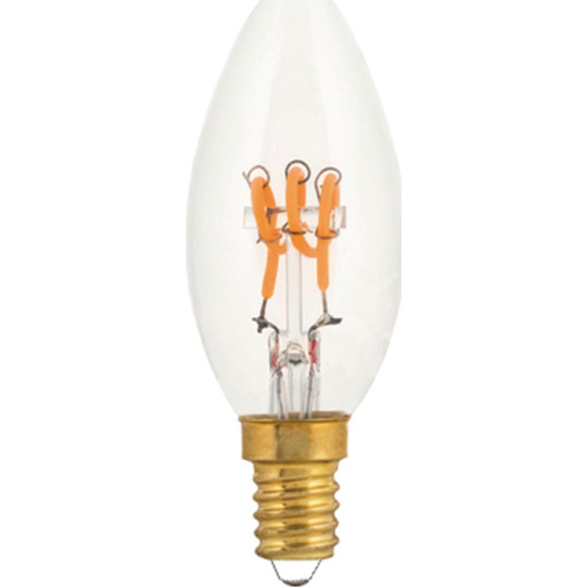 LED Vintage B35 E14 Spiral 160LM 2200K CRI90 dæmpbar