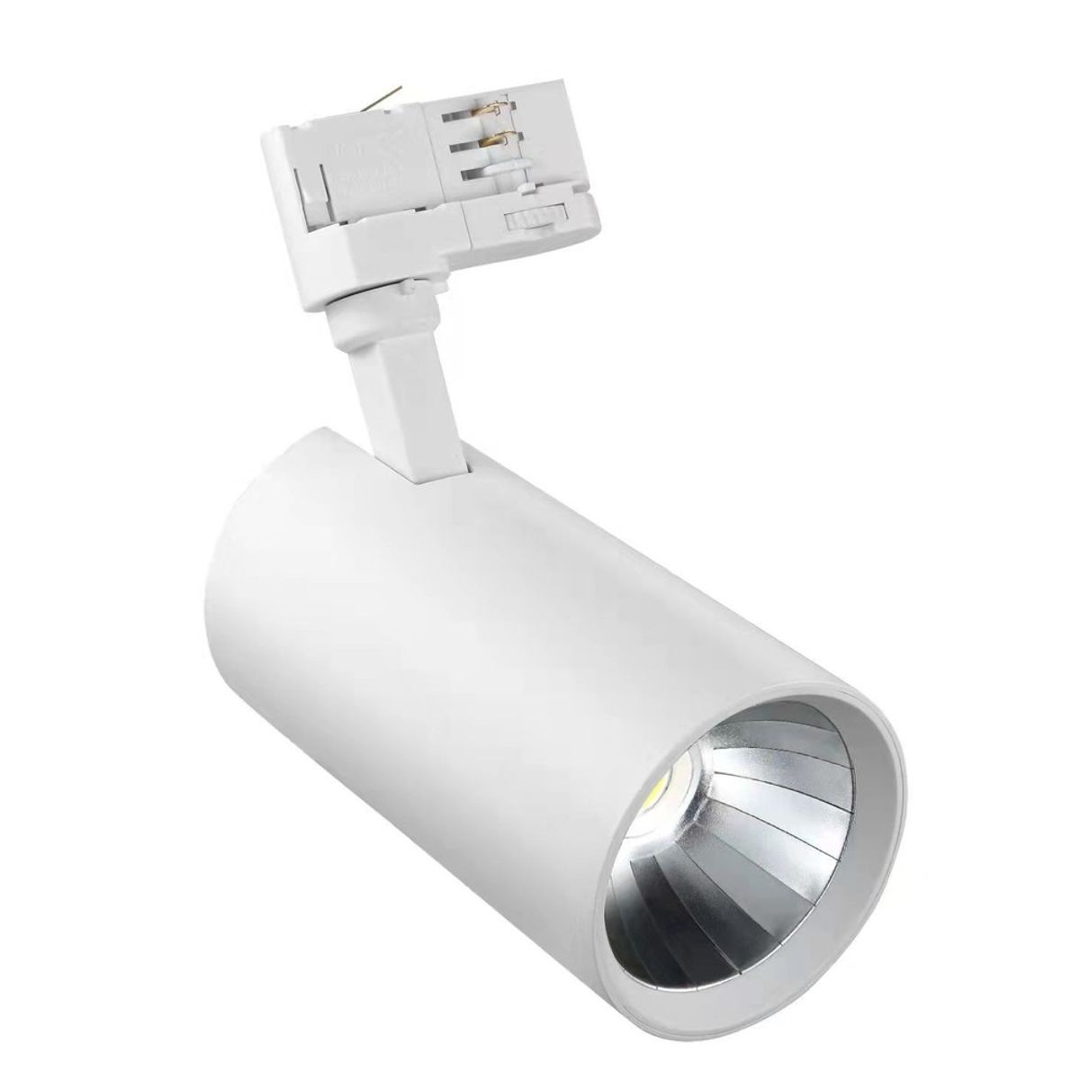 LEDlife hvid skinnespot 24W - Flicker free, 125lm/w, 3-faset - Kulør : Varm, Spredning : 38 °