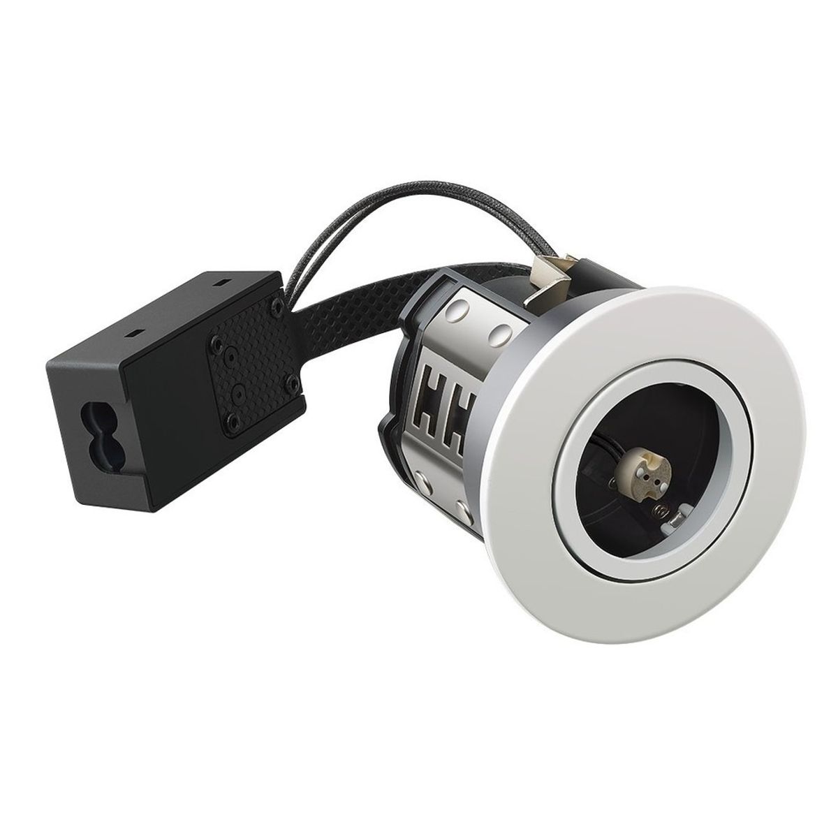 LEDlife indbygningsspot Inno88 - MR16,12V, mat hvid, IP44, godkendt i isolering