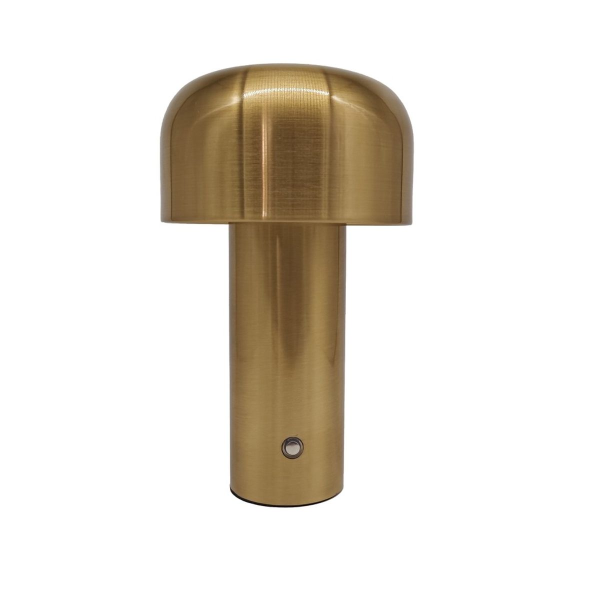 LEDlife Mushroom bordlampe - Guld, genopladelig, touch dæmpbar, IP20 - Dæmpbar : Dæmpbar, Kulør : Varm