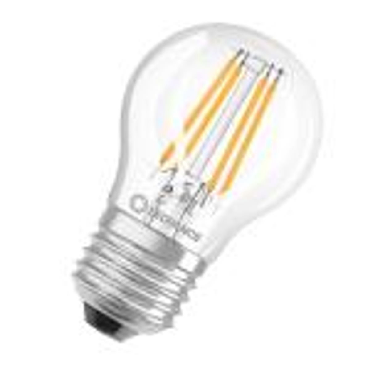 LEDVANCE LED Krone E27, 4,8w/927 - Varm hvid, (470 lumen), Ra97, dæmpbar, filament (=40w)