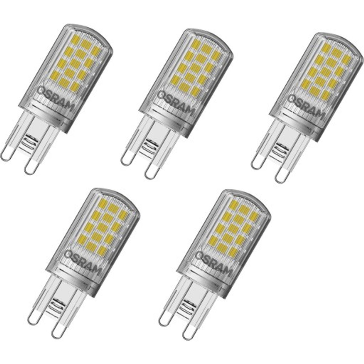 Ledvance Parathom G9 stiftpære, 2700K, 4,2W, 5-pak