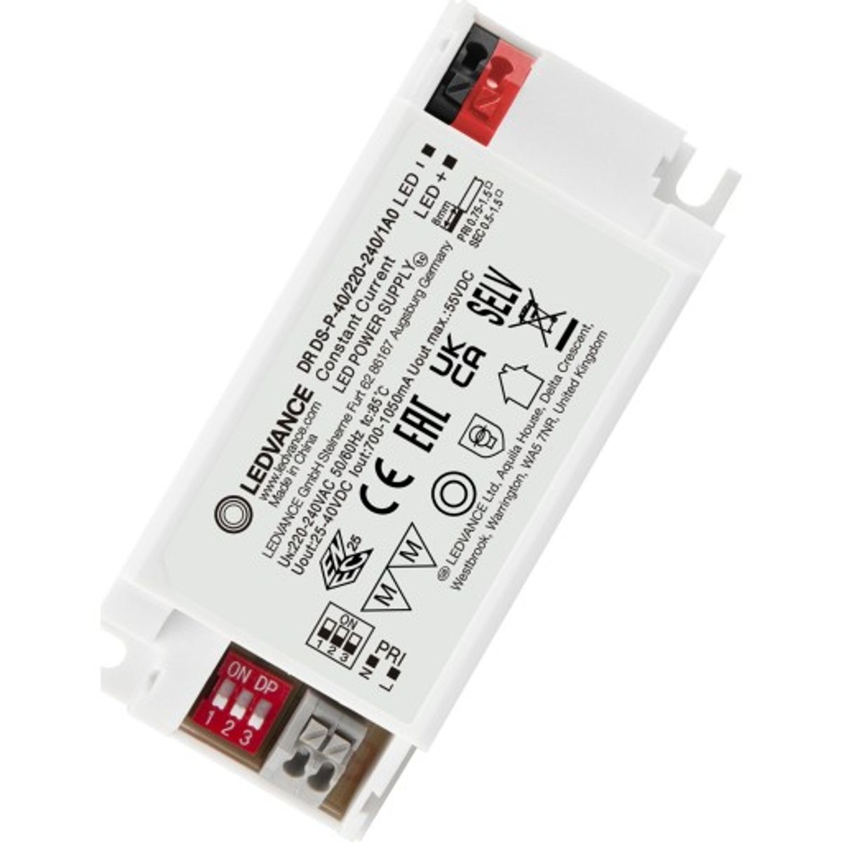 Ledvance Performance LED Driver, 40W, 1050mA