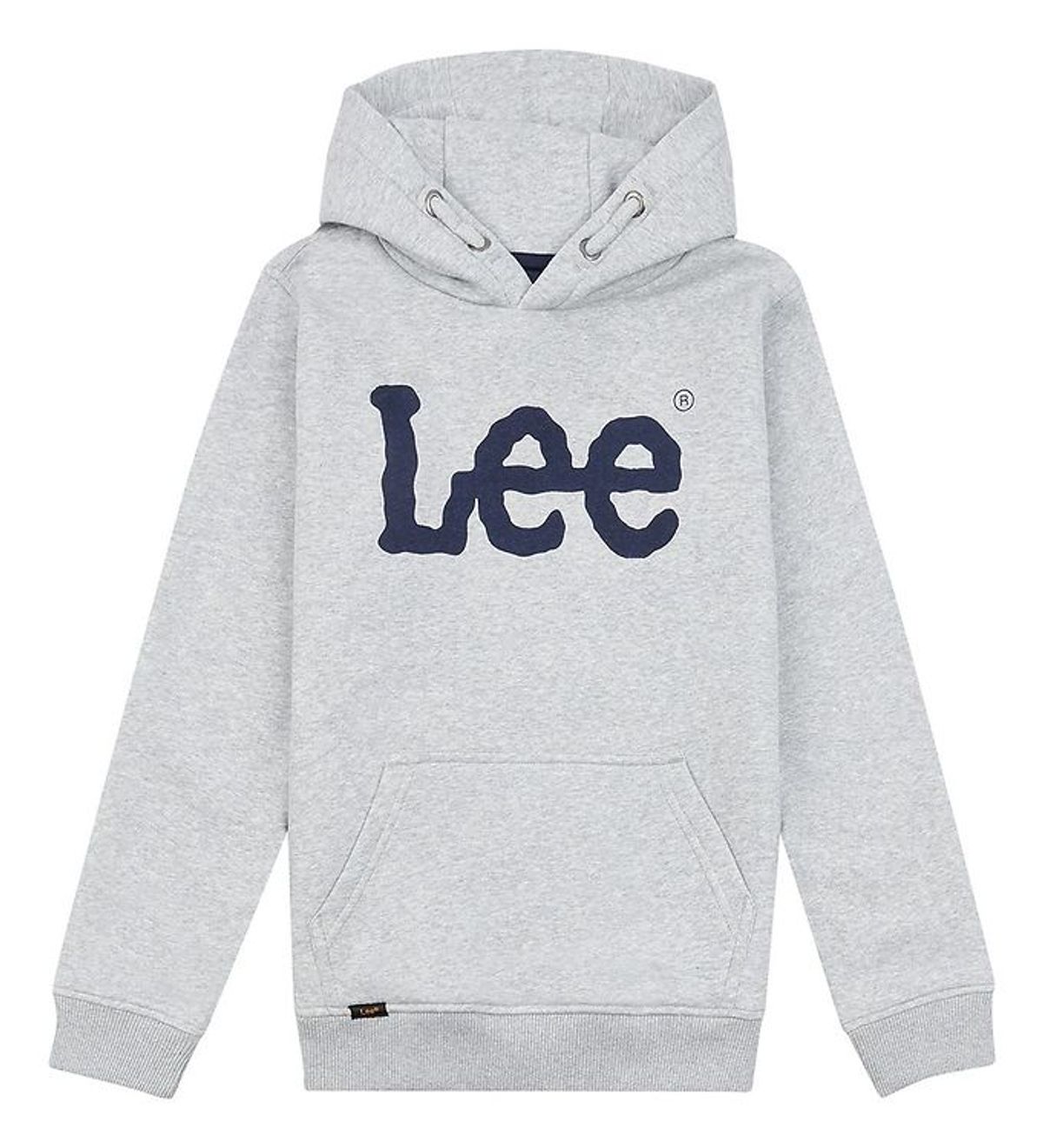 Lee Hættetrøje - Wobbly Graphic - Vintage Grey Heather