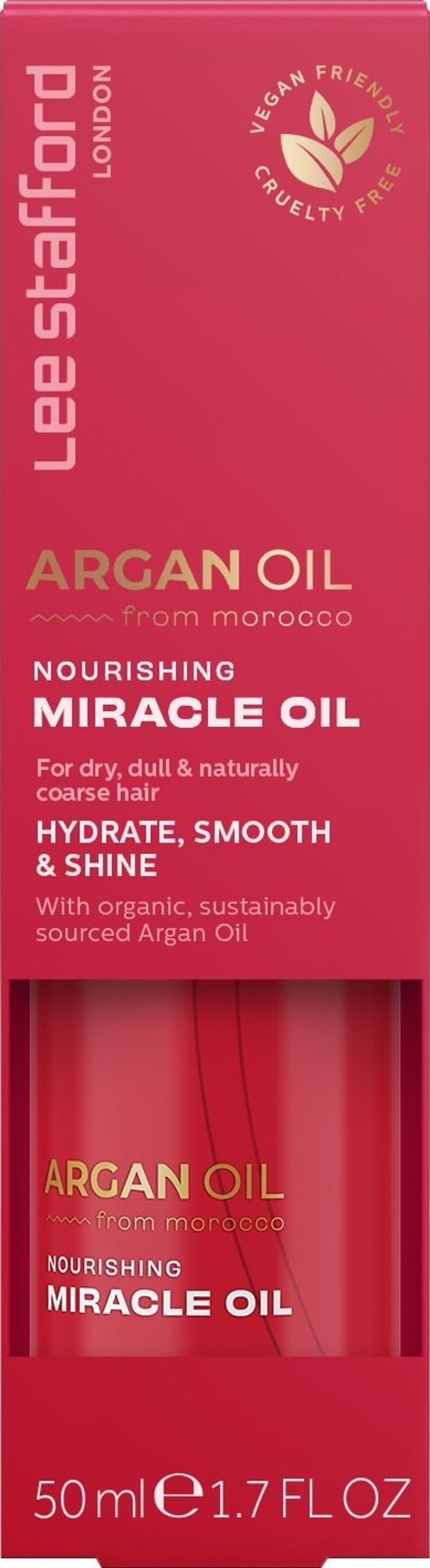 Lee Stafford - Argan Oil Nourishing Miracle Oil - 50 Ml