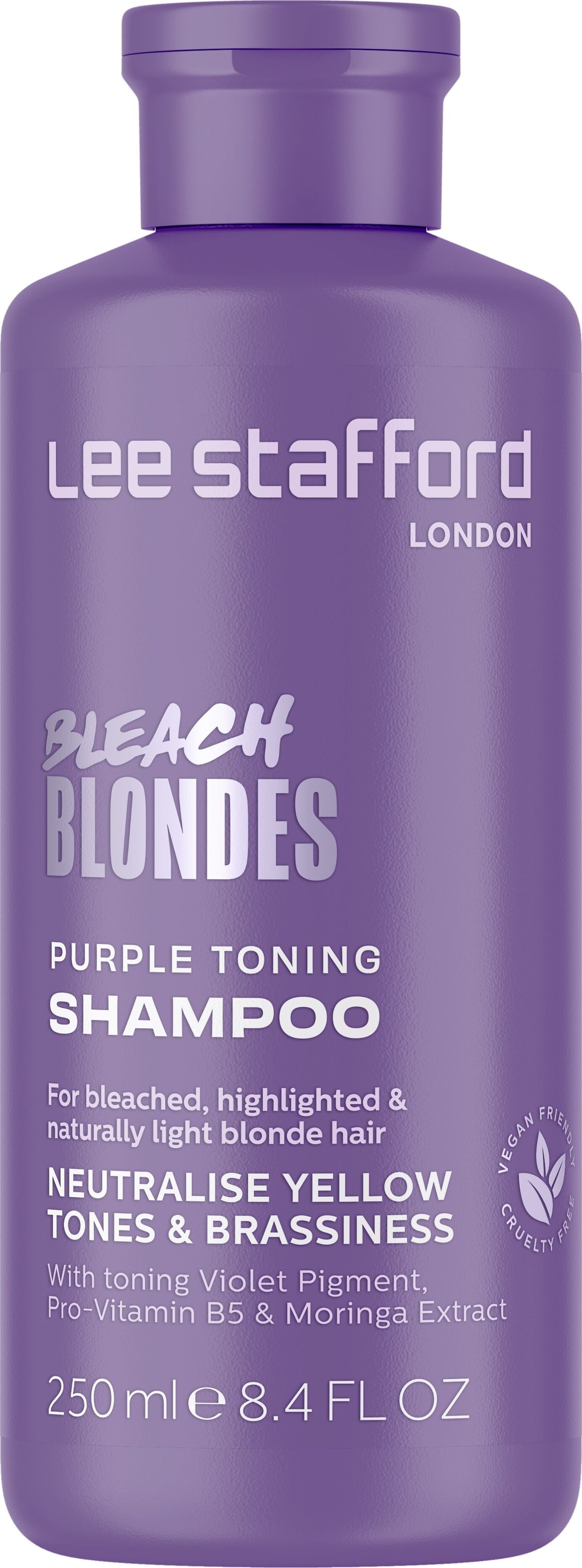 Lee Stafford - Bleach Blondes Purple Toning Shampoo - 250 Ml