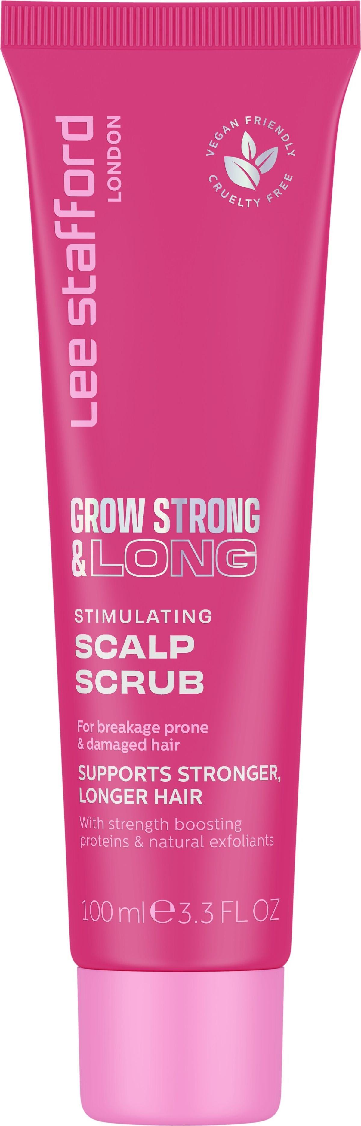 Lee Stafford - Grow Strong & Long Stimulating Scalp Scrub - 100 Ml