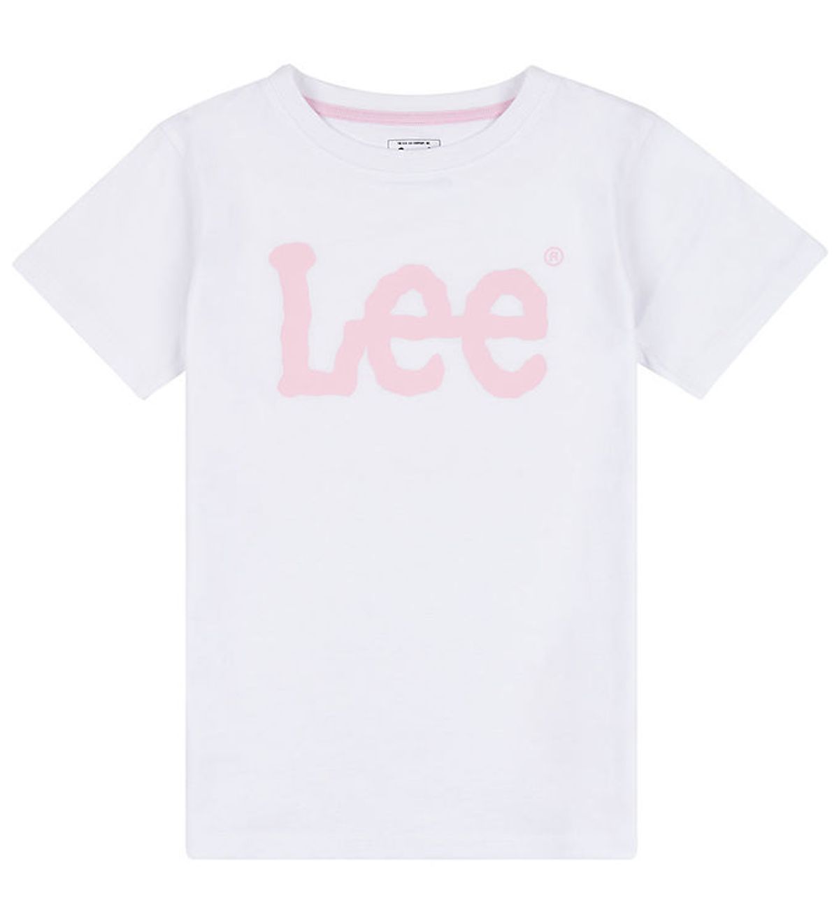 Lee T-Shirt - Wobbly Graphic - Bright White