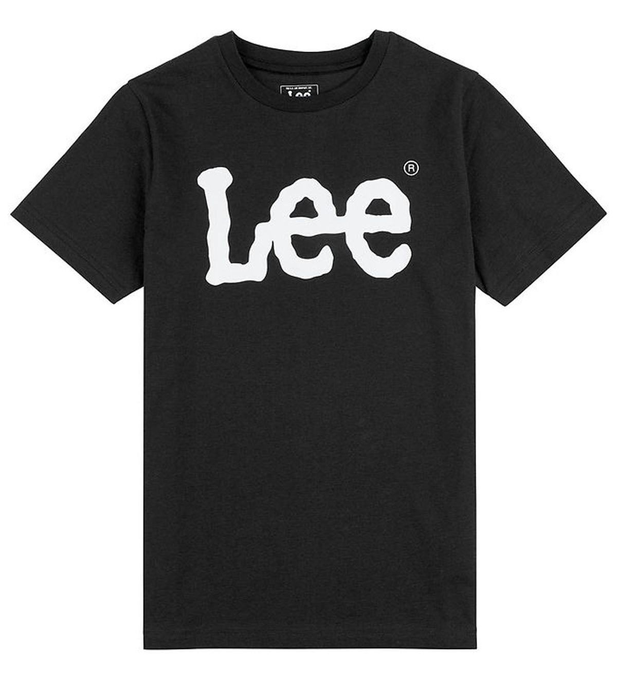 Lee T-shirt - Wobbly Graphic - Sort