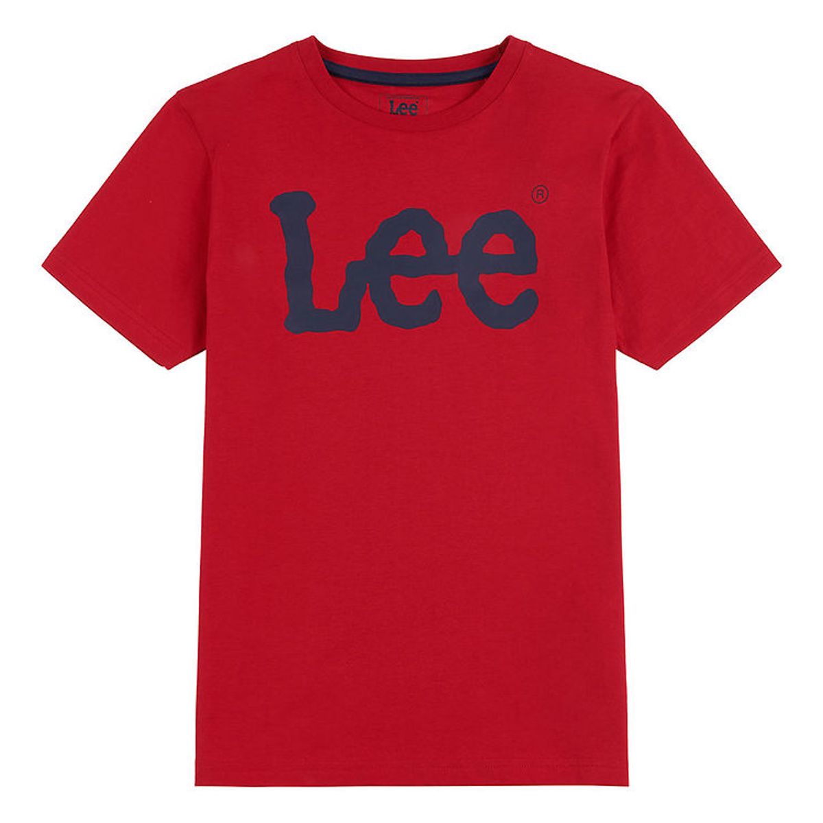 Lee T-shirt - Wobbly Graphic - Tango Red