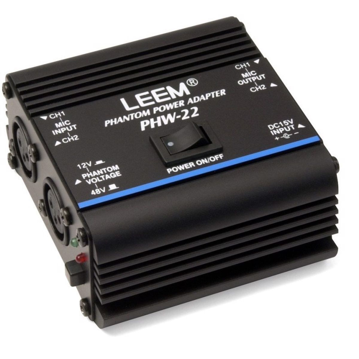 Leem PHW-22. 2 kanals phantom power